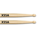 Vic Firth X55A American Classic Extreme X55a Drumsticks, Wood Tip - Reco Music Malaysia
