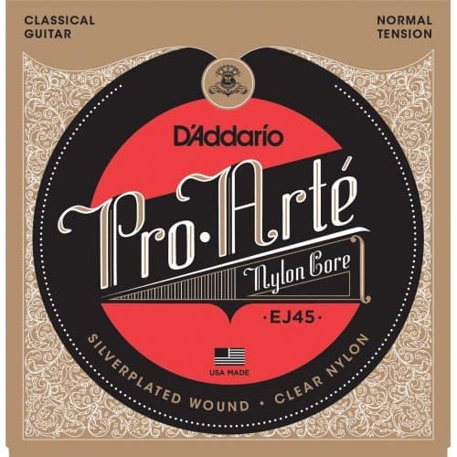 *D'Addario EJ45 Pro-Arte Nylon Classical Strings, Normal Tension - Reco Music Malaysia