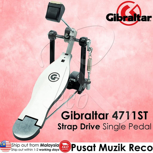*Gibraltar 4711ST 4000 Series Strap Drive Bass Drum Pedal - Reco Music Malaysia