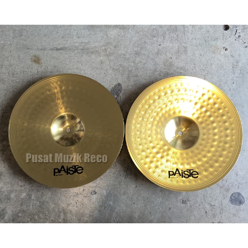 *Paiste 101 Brass 14'' Hi Hat Cymbals - Made in Germany - Reco Music Malaysia