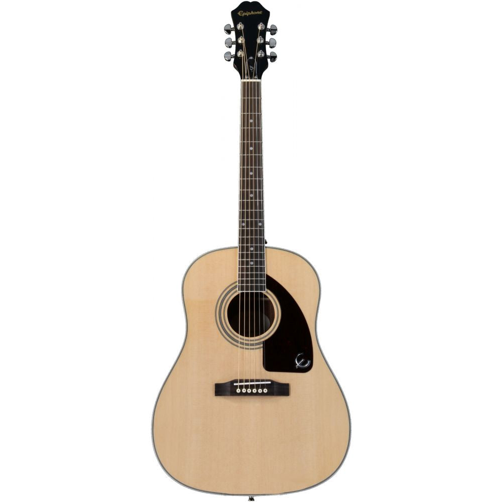 Epiphone AJ220S AJ-220S Advanced Jumbo Solid Top Acoustic Guitar Natural - Reco Music Malaysia