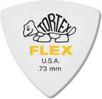 Jim Dunlop 456R073 0.73mm Tortex FLEX Triangle Guitar Pick (5-Pack) - Reco Music Malaysia