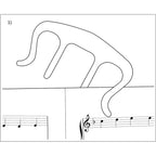 RM Metal Page Holder Clip Song Book Page Holder Clip Music Note Clip Music Book Clip - Reco Music Malaysia