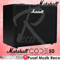 *Marshall Code 50 50W 1X12" Guitar Combo Amplifier - Reco Music Malaysia