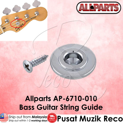 Allparts AP-6710 Bass String Guide With Screw For Electric Bass Guitar - Reco Music Malaysia 