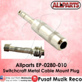 Allparts EP-0280-010 Switchcraft 1/4" Mono TS Cable Plug — Guitar & Bass Cable Repair