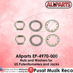 Allparts EP-4970-000 Nuts and Washers for US Potentiometers and Jacks  - Reco Music Malaysia