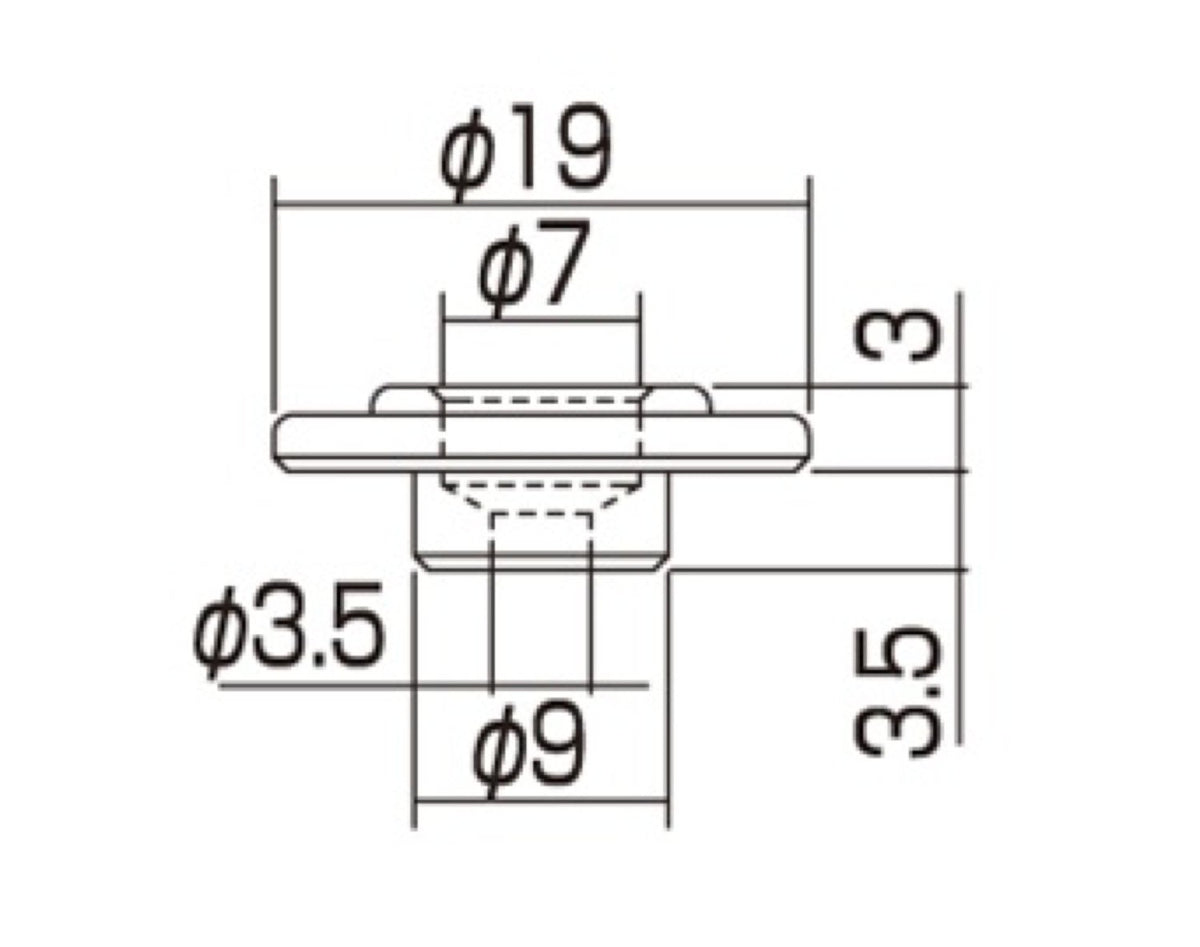 Allparts AP-6710 Bass String Guide With Screw For Electric Bass Guitar - Reco Music Malaysia 