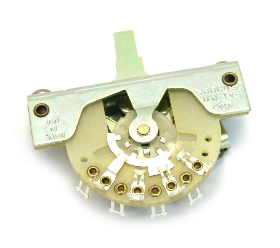 Allparts EP-0076-000 CRL 5 Way Pickup Selector Switch CRL 5-Way Blade Guitar Switch 5 Way Strat Guitar Selector Switch - Reco Music Malaysia