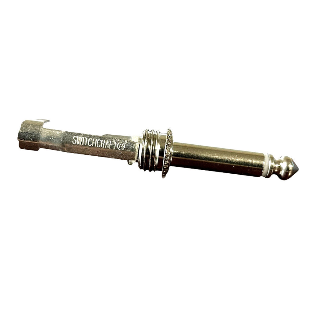 Allparts EP-0280-010 Switchcraft 1/4" Mono TS Cable Plug — Guitar & Bass Cable Repair