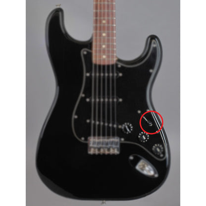 *Allparts SK-0710-023 Switch Tips For USA Stratocaster, Black - Reco Music Malaysia
