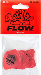 Jim Dunlop 558P.50 Tortex Flow Standard .50mm Guitar Picks, Pack of 12