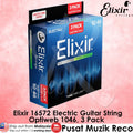 Elixir 16572 Optiweb Nickel Plated Steel Electric Guitar Strings Light 10-46 3-Pack