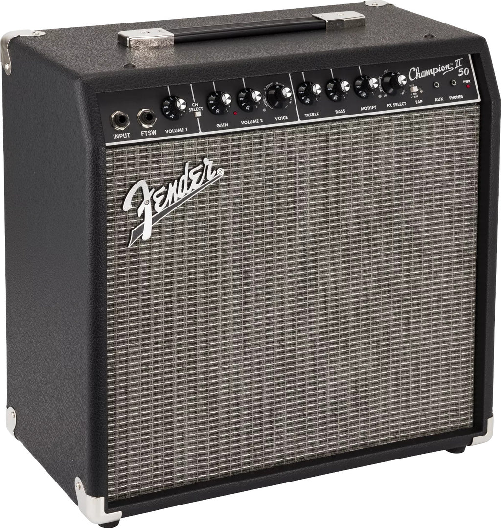 Fender guitar amplifier on a white background