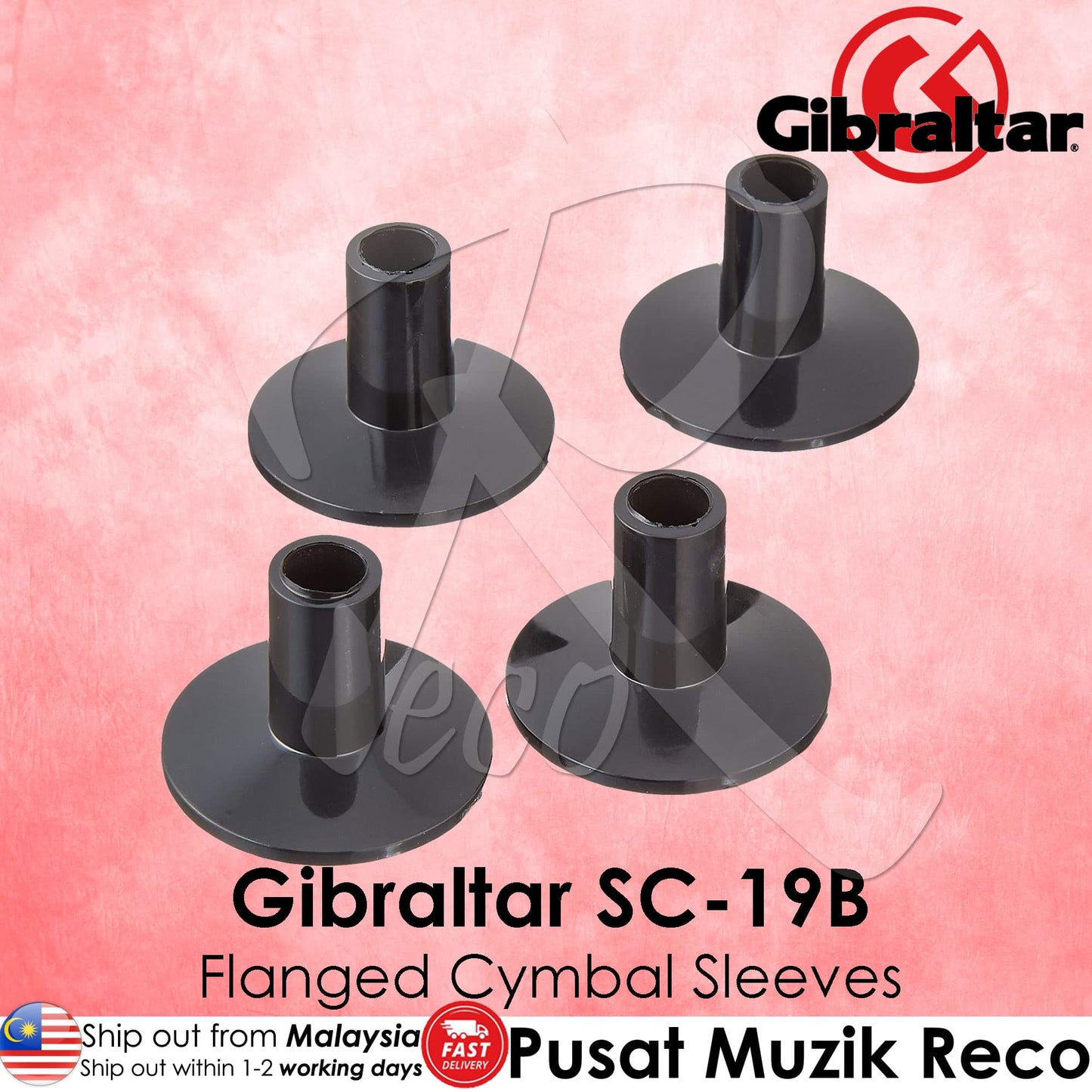 *Gibraltar SC-19B 8mm Short Cymbal Stand Tilter Sleeve Seat - Reco Music Malaysia