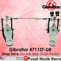 *Gibraltar 4711ST-DB 4700 Series Strap-Drive Double Bass Drum Pedal - Reco Music Malaysia