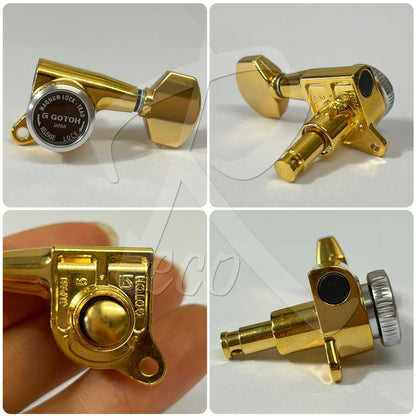 Gotoh SG381-MGT-07 Magnum Locking Tuners, 6-in-Line
