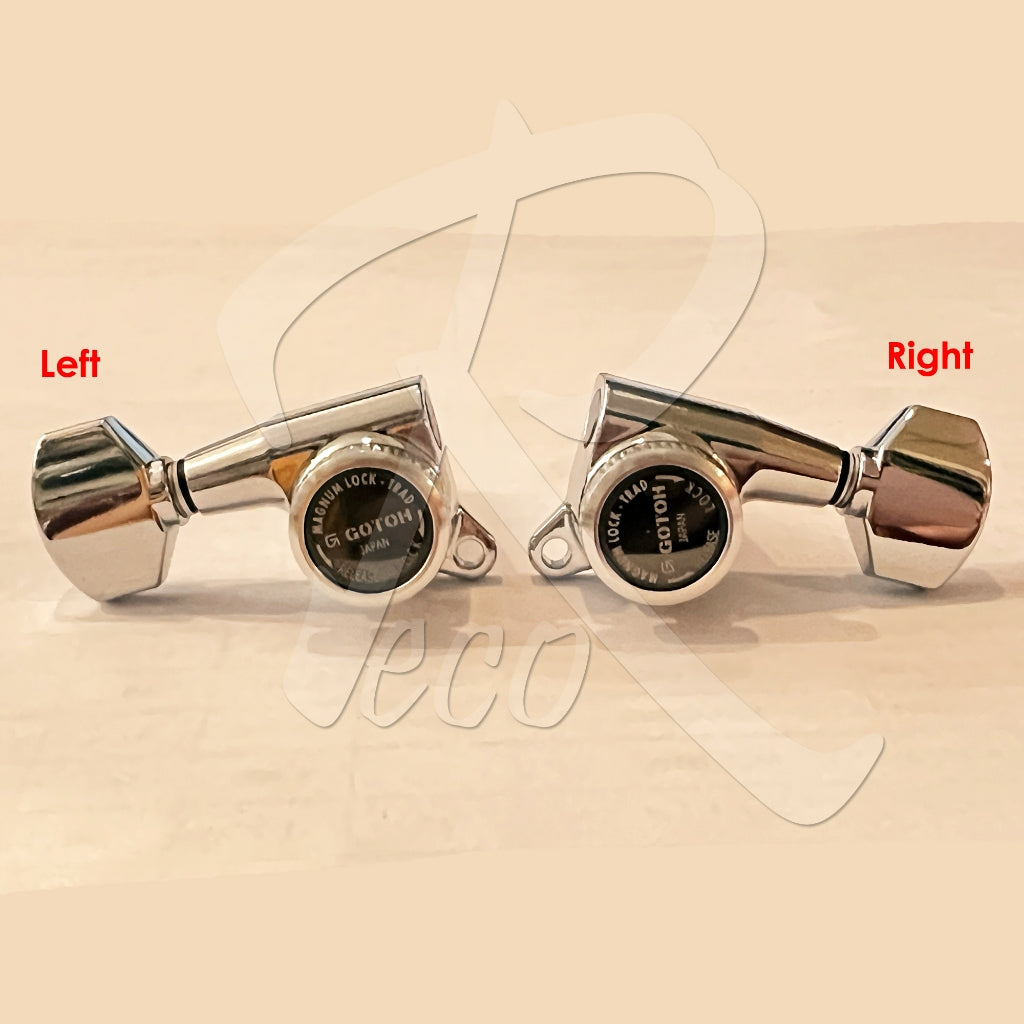 Gotoh SG381-MGT-07 Magnum Locking Tuners, 6-in-Line