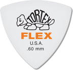 Jim Dunlop 456R060 0.60mm Tortex FLEX Triangle Guitar Pick (5-Pack) - Reco Music Malaysia