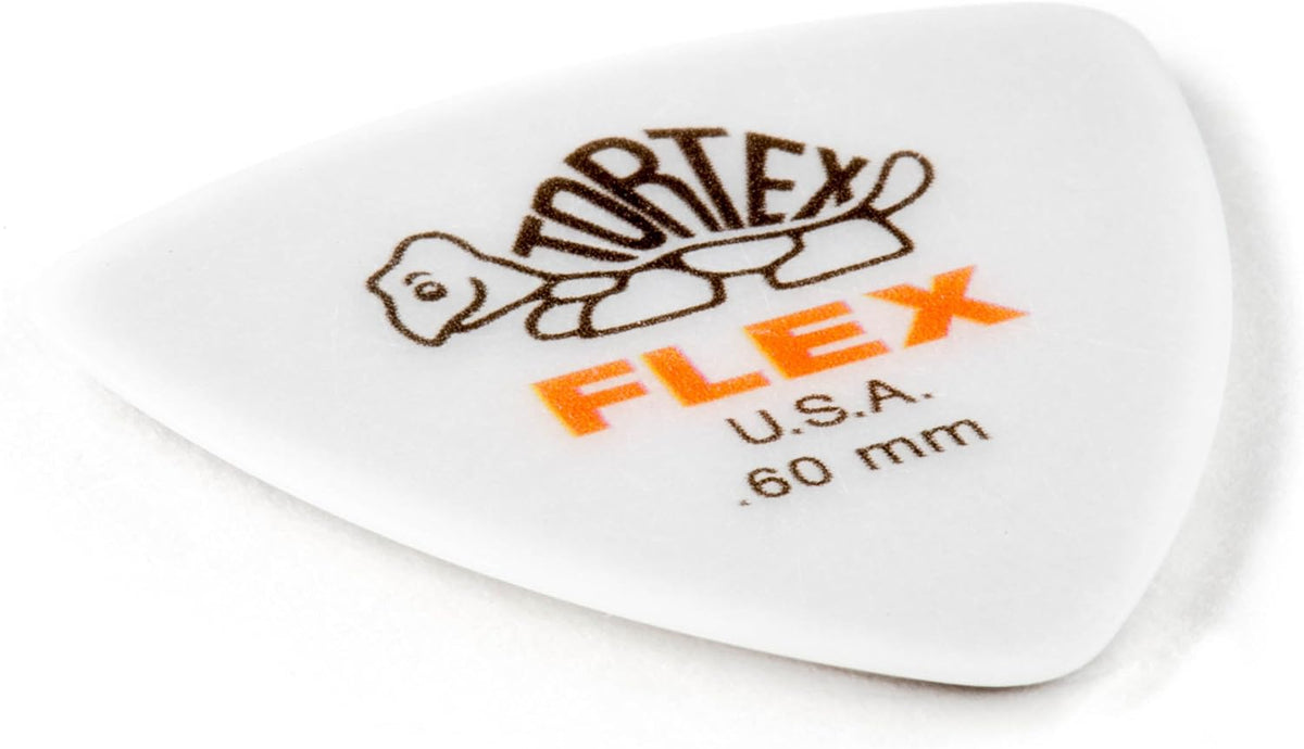Jim Dunlop 456R060 0.60mm Tortex FLEX Triangle Guitar Pick (5-Pack) - Reco Music Malaysia