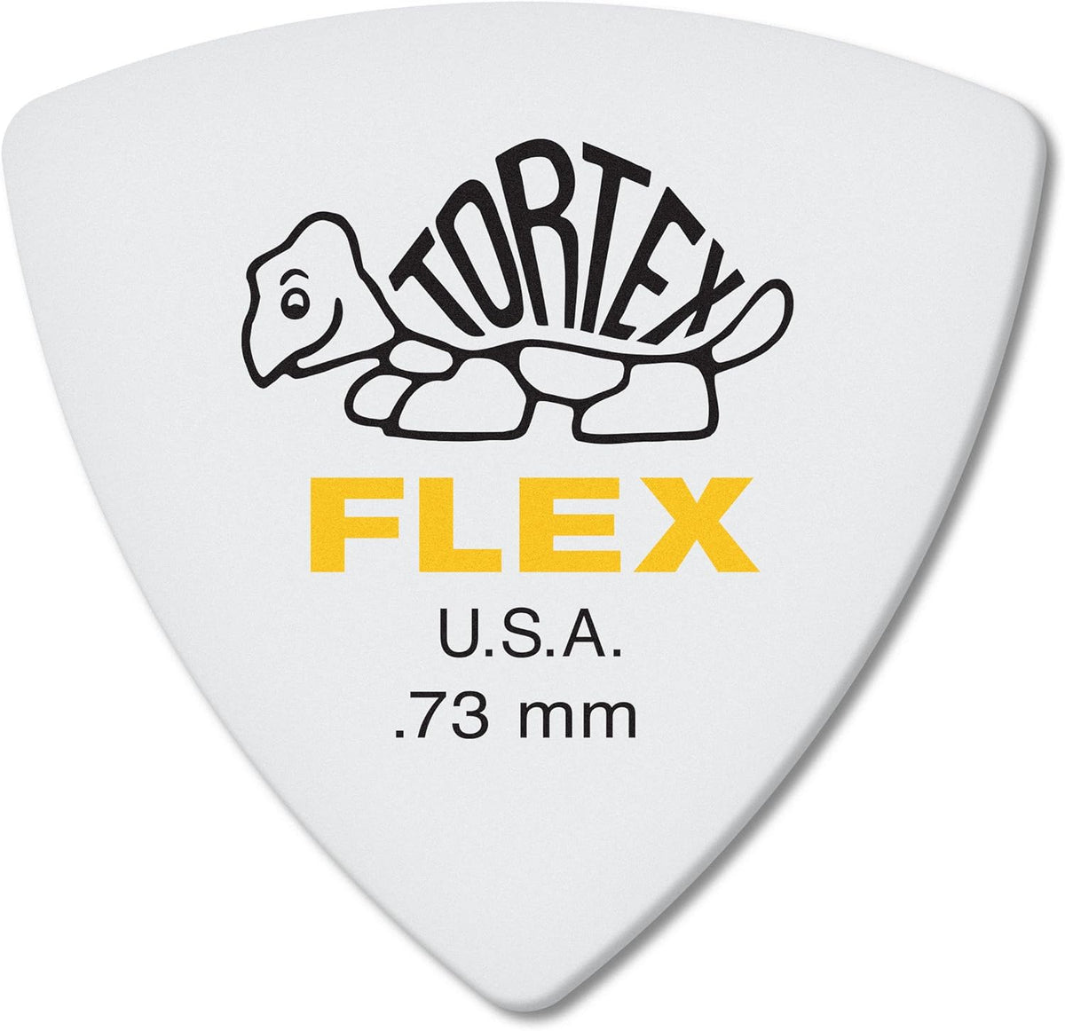 Jim Dunlop 456R073 0.73mm Tortex FLEX Triangle Guitar Pick (5-Pack) - Reco Music Malaysia
