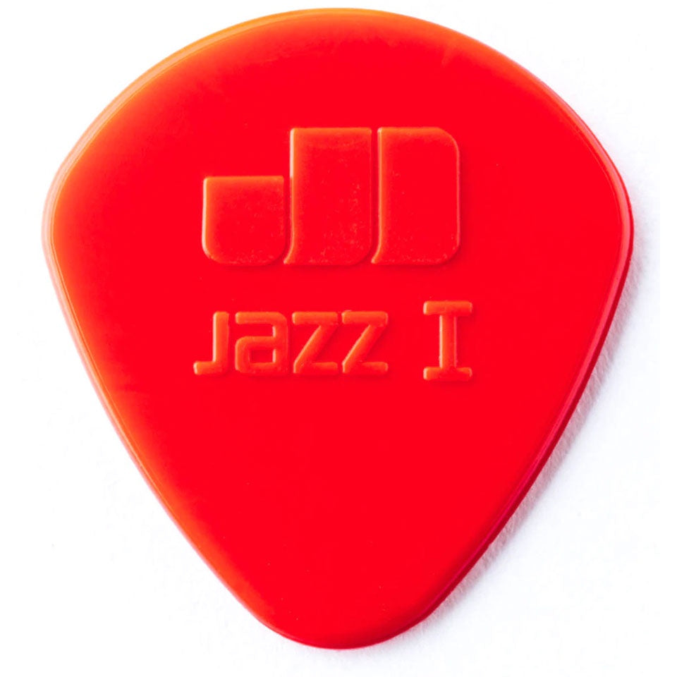 Jim Dunlop 47P1N Red Nylon Jazz I Guitar Pick, 1.10mm (3pcs) - Reco Music Malaysia