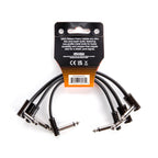 Jim Dunlop MXR 3PDCPR06 6in FLAT RIBBON Guitar Effect Patch Cable Pack of 3pcs - Reco Music Malaysia