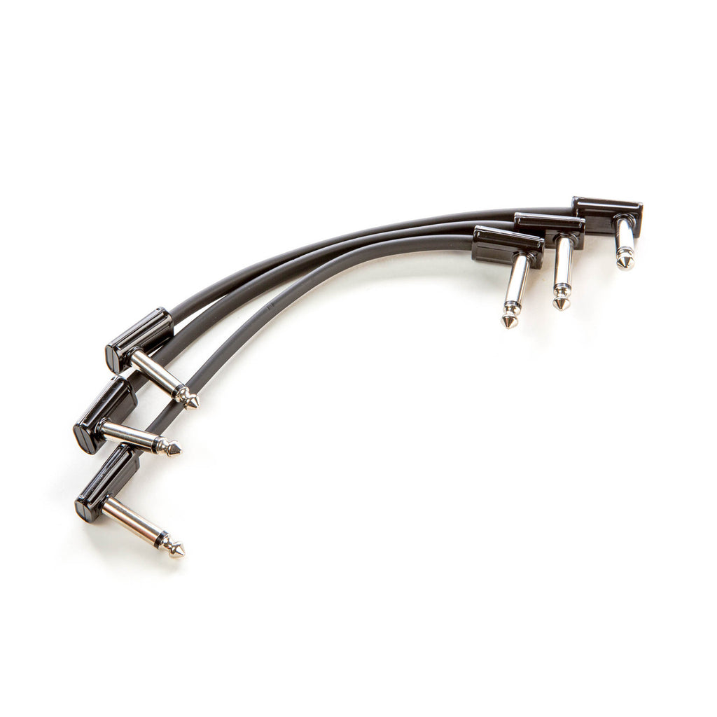 Jim Dunlop MXR 3PDCPR06 6in FLAT RIBBON Guitar Effect Patch Cable Pack of 3pcs - Reco Music Malaysia