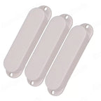 RM No-Hole Single Coil Pickup Covers Set for ST Stratocaster Style Electric Guitar Plastic Casing