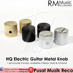RM LL1913 HQ Electric Guitar Metal Knob Volume Tone Control Knob