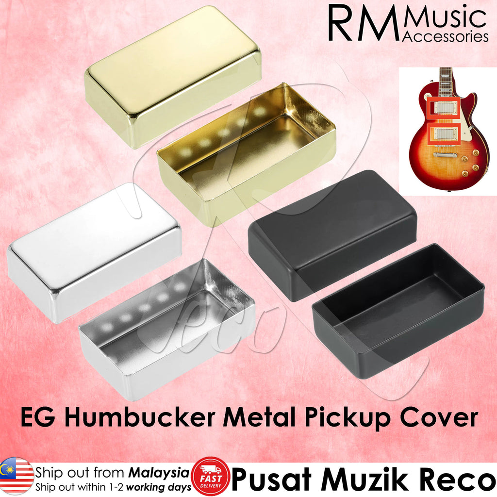 RM Electric Guitar Humbucker Brass Copper Metal Pickup Cover NO HOLES Guitar Acc Gitar Elektrik