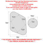 RM LP Control Back Plate Switch Plate Cavity Cover for USA Les Paul Modern Style