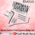 RM RTB50 CR Electric Guitar 2 Point Tremolo Bridge System - Reco Music Malaysia 