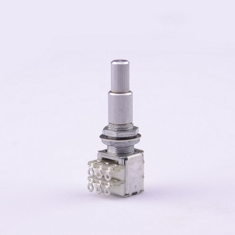 RM Alpha Korea Stacked Dual Concentric Bass Guitar Potentiometer B50K / B500K – Volume & Tone with Center Detent