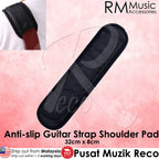 RM ME4197 Anti-slip Adjustable Removable Guitar Strap Shoulder Pad - Reco Music Malaysia