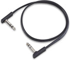 Warwick RockBoard Flat TRS Cable 60cm | Balanced 1/4" TRS to TRS