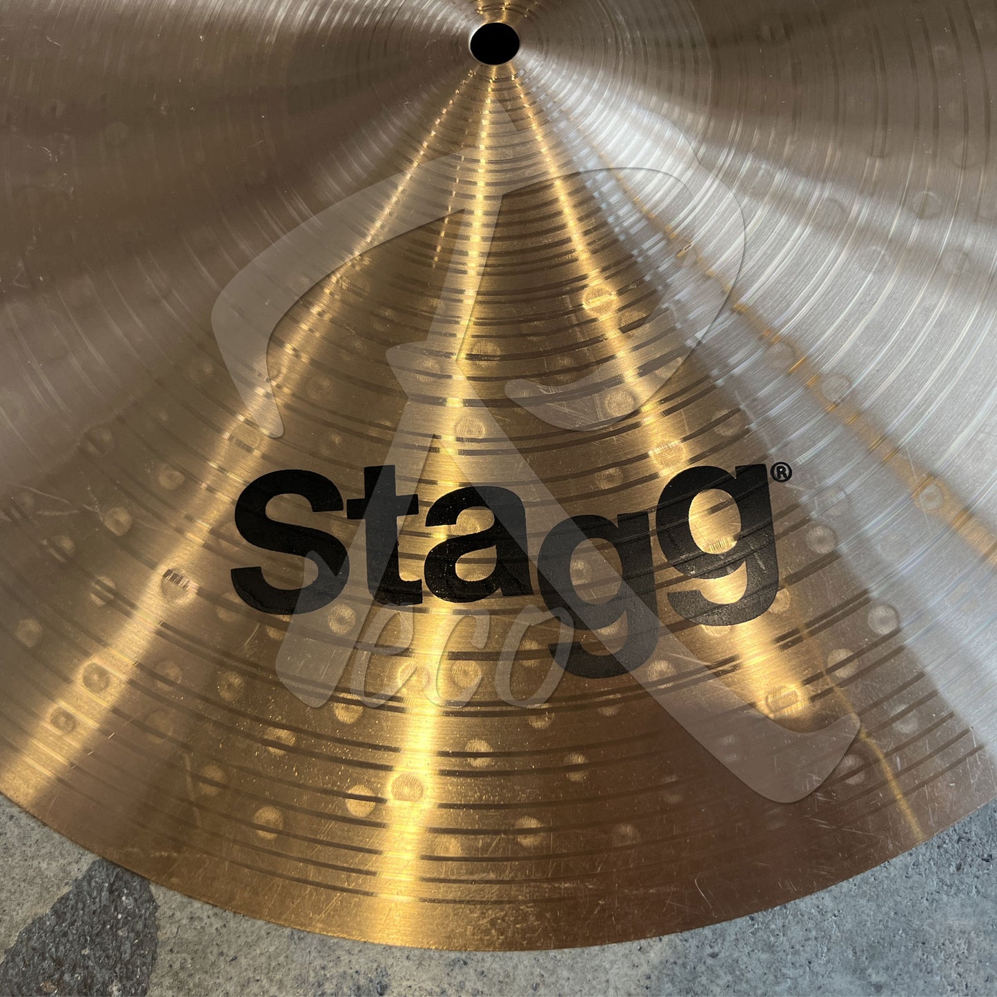 Stagg EX-CM18B 18” EX Brilliant Medium Crash Cymbal 18in Drum Cymbal - Reco Music Malaysia
