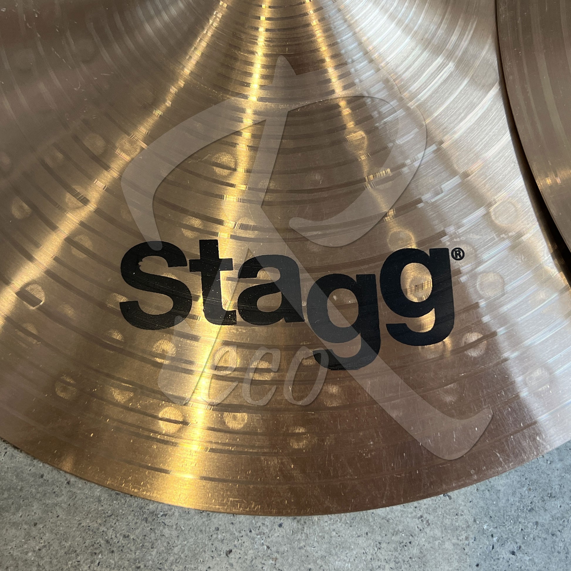 Stagg EX-HM14B 14” EX Brilliant Medium Hi-hat Cymbal - Reco Music Malaysia