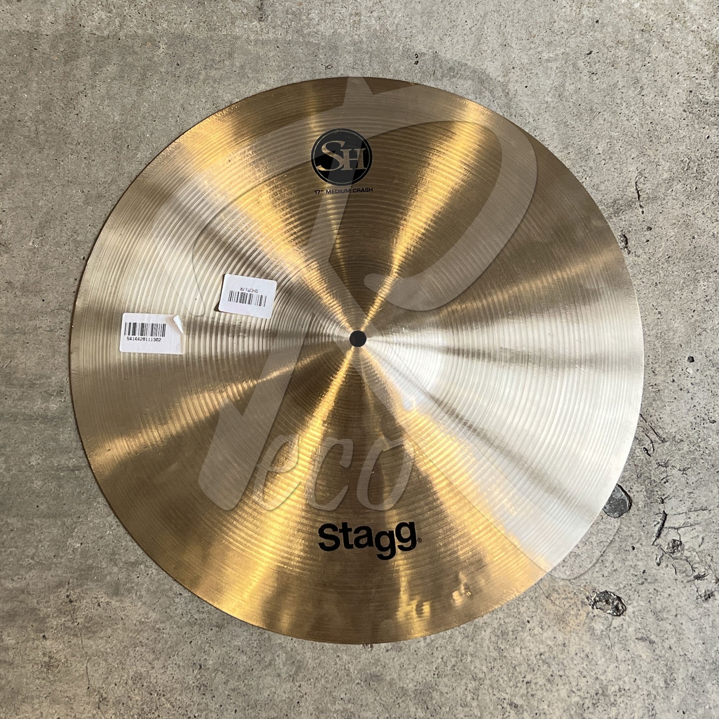 Stagg SH-CM17R 17 Inch SH Regular Medium Crash Cymbal (SHCM17R) - Reco Music Malaysia