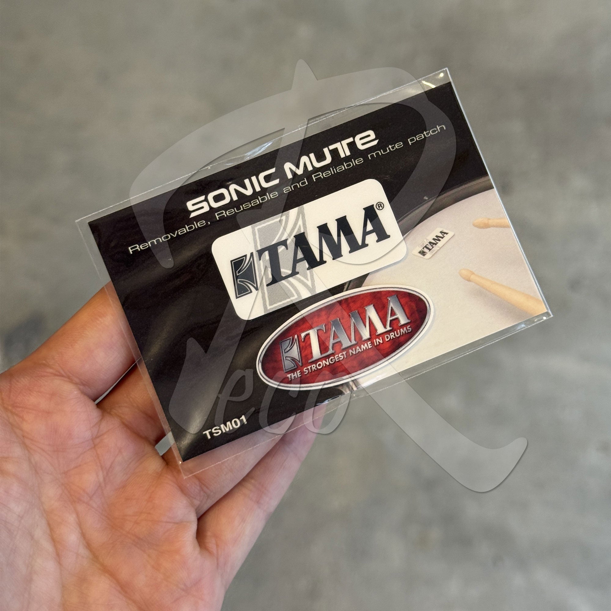 Tama TSM01 Sonic Mute Drum Mute Patch — Pack of 2