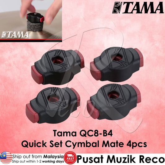 Tama QC8-B4 Quick Set Cymbal Mate 4pcs Pack