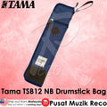 Tama drumstick bag on a pink background with Tama logo.