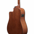 *Ibanez V40CE-OPN Acoustic Electric Guitar, Open Pore Natural - Reco Music Malaysia