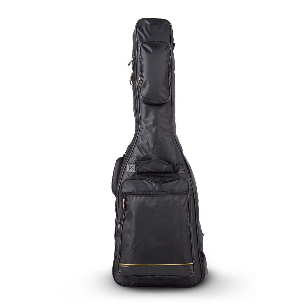 *Warwick RB20506B Deluxe Line Padded Electric Guitar Bag, Black - Reci Music Malaysia
