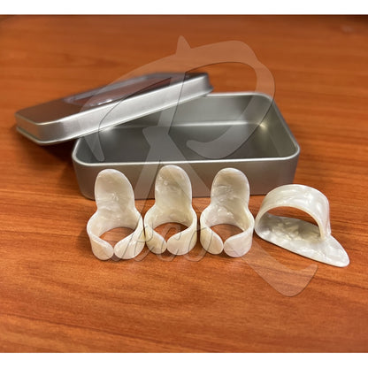 Alice Celluloid Guitar Thumb Pick Finger Pick Set - Reco Music Malaysia