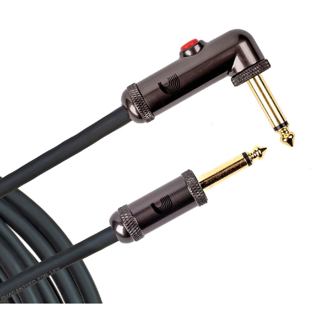 *D'Addario Planet Waves PW-AGRA-10 Circuit Breaker Momentary Mute Guitar Cable 10ft RA - Reco Music Malaysia