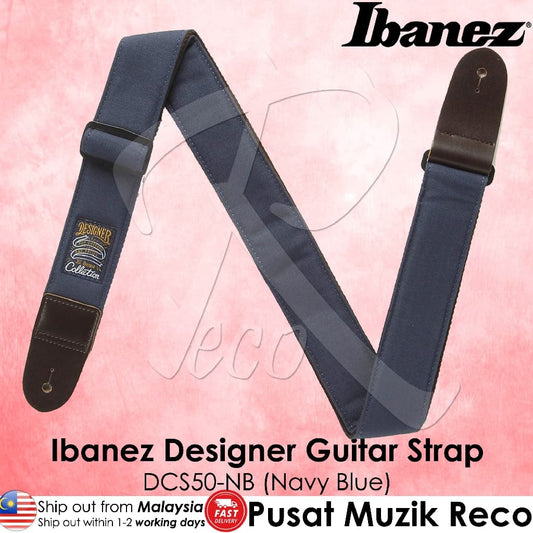*Ibanez DCS50-NB Designer Collection Guitar Strap - Reco Music Malaysia