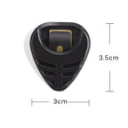 Alice A010B Guitar Pick Holder Plastic Heart Shaped - Reco Music Malaysia