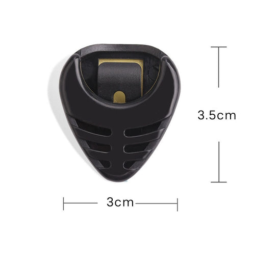 Alice A010B Guitar Pick Holder Plastic Heart Shaped - Reco Music Malaysia