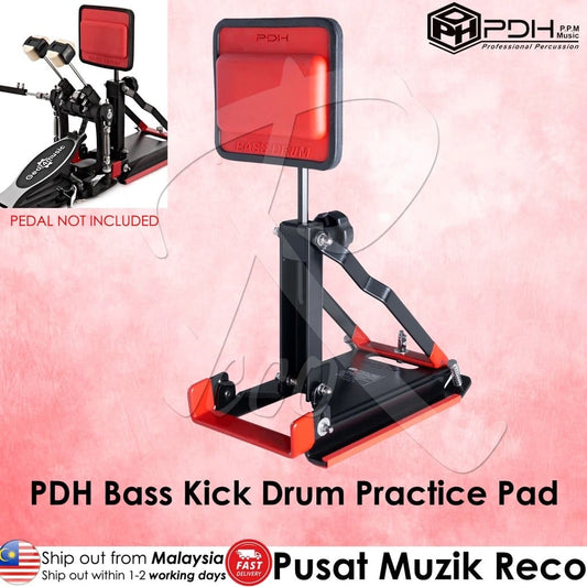 *PDH SW-605 Real Feel Bass Kick Drum Practice Pad Backstage Kick Pad - Reco Music Malaysia